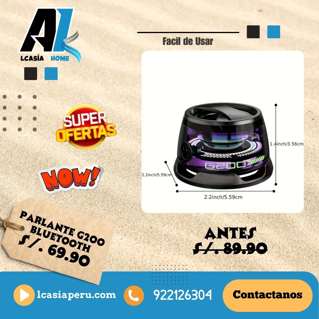 Mini Parlante G200 Bluetooh