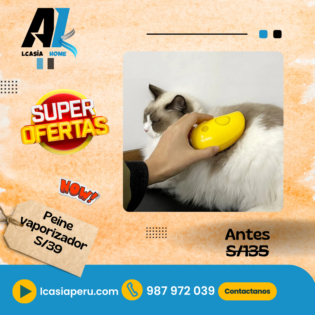 Peine Exclusivo para Gatos